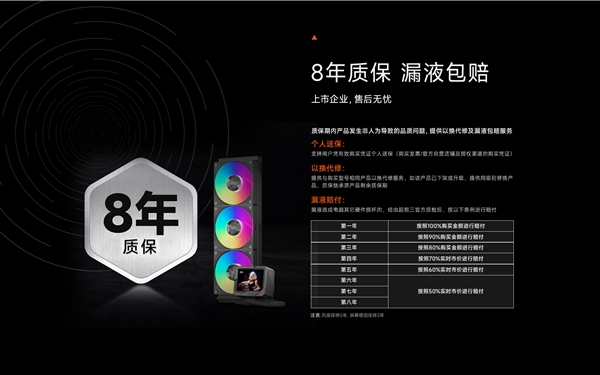 線上賭場：水冷8年超长质保！超频三北境GT360发布：889元