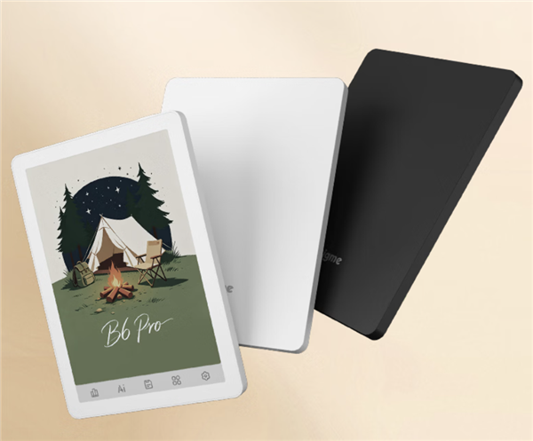 線上賭場：大我BIGME 4G通话阅读本B6 Pro首发2099元：6寸彩墨屏 36级冷暖调光
