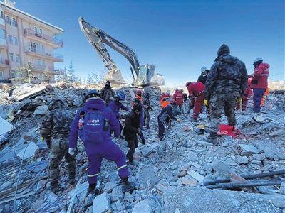 土耳其地震已致土叙两国近2万人遇难